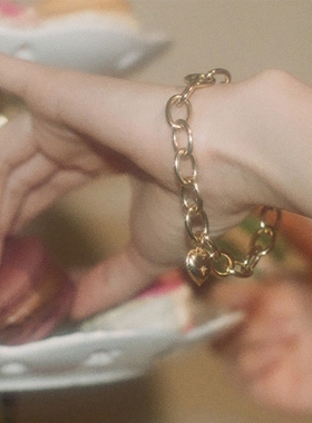 韩国小众复古链条手链