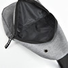 Chest bag men's backpack 2025 new nylon canvas chest bag casual sports travel chest bag one-shoulder crossbody bag