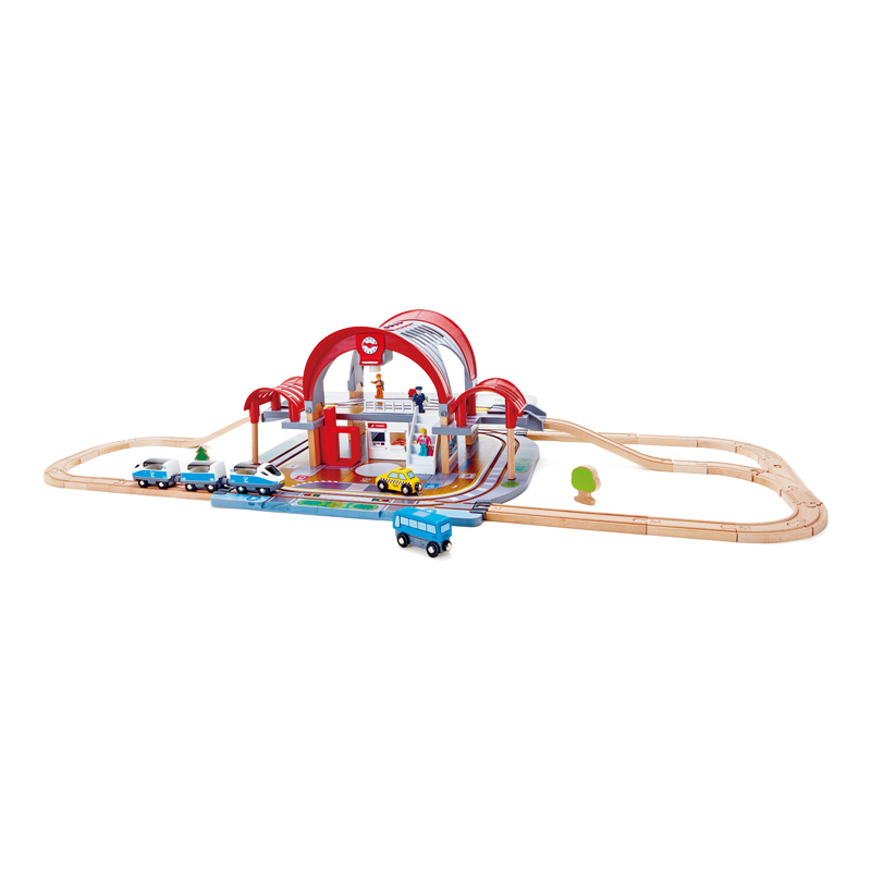 Hape遥控电动火车头充电合金轨道儿童玩具套装益智拼装3-5岁男孩,淘宝优惠券,粉丝福利购,淘宝优惠卷