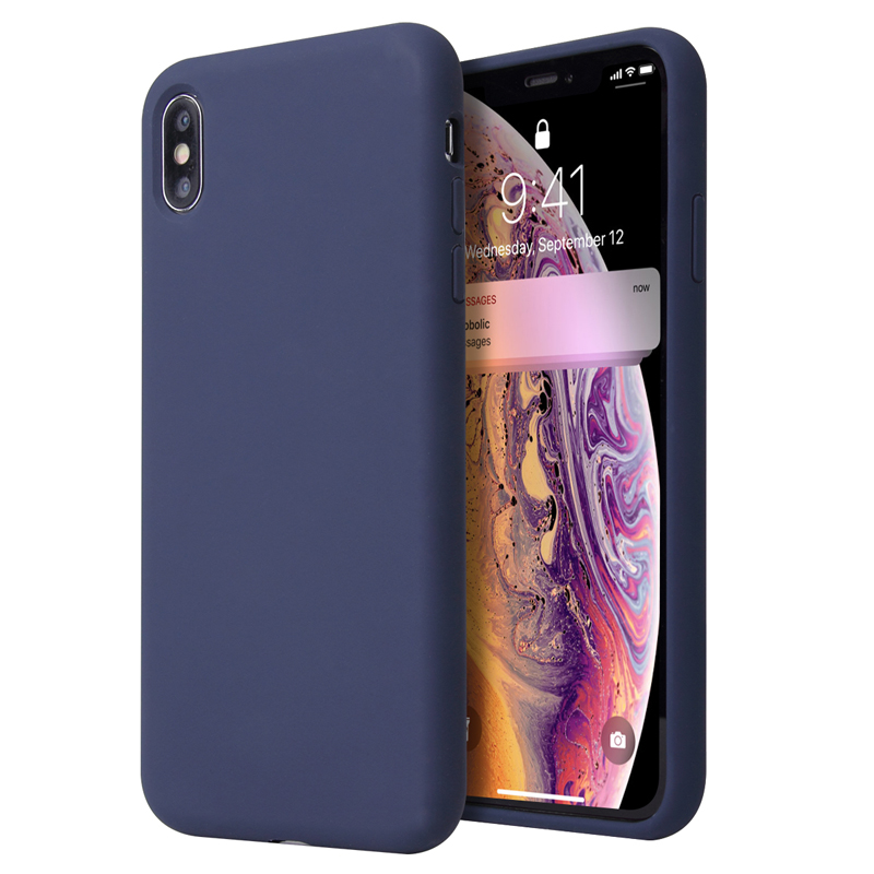 适用苹果Xs手机壳12液态硅胶6s全包iPhoneXsMax简约11新SE纯色XR防摔7保护套8Plus耐脏7Plus/6sP壳11ProMax潮 - 图3