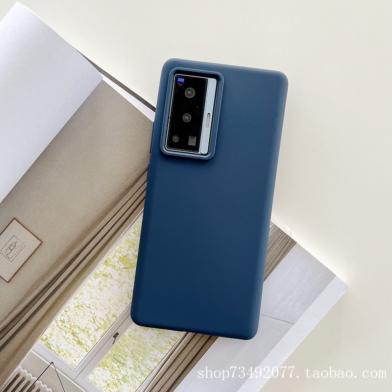适用vivo X70Pro手机壳iQOO8Pro简约X70PRO+纯色X Note液态硅胶X80网红X90Pro+潮牌X90s保护套X90PRO防摔男女 - 图1