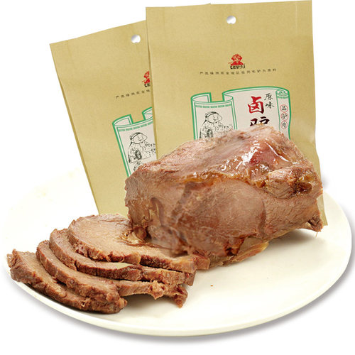 老驴头河北保定地方特产卤制原味驴肉火烧新鲜150g真空肉类熟食 - 图3
