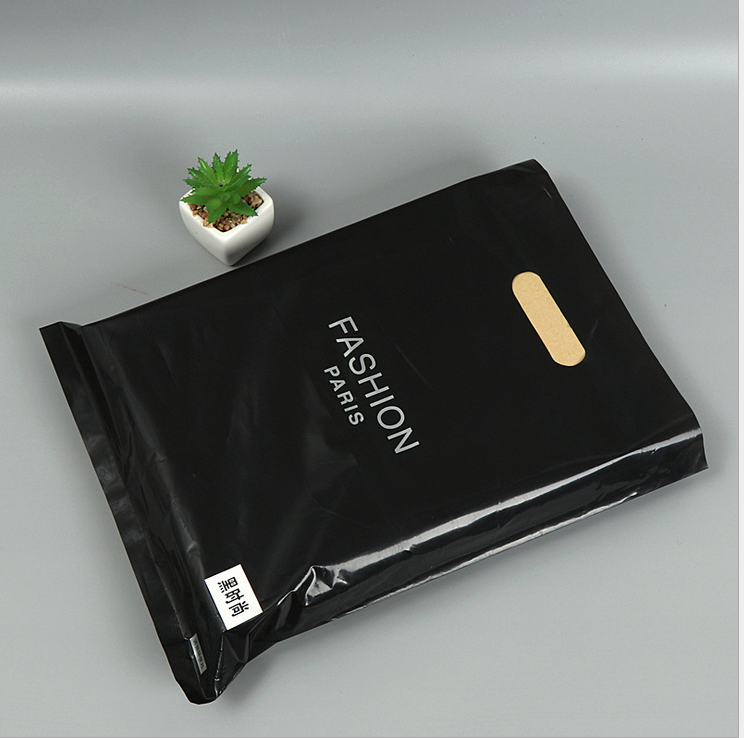 包邮中号手提黑色服装袋子批发塑料包装礼品袋男装女装手提袋50只,淘宝优惠券,粉丝福利购,淘宝优惠卷
