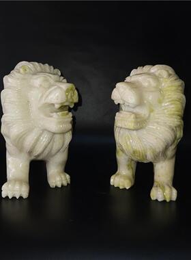 镇宅天然雕刻动物可爱风小摆件