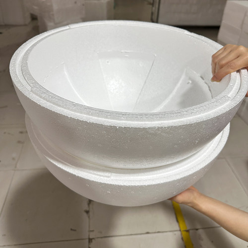 婚庆插花泡沫空心实心球20至120CM保丽龙半球diy手工定做圆柱圆锥 - 图1