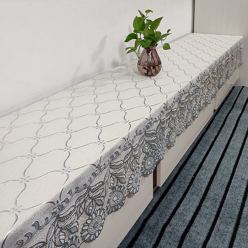 定制简欧电视柜桌布PVC台布防水酒柜长条柜桌布防尘免洗盖布加厚,淘宝优惠券,粉丝福利购,淘宝优惠卷