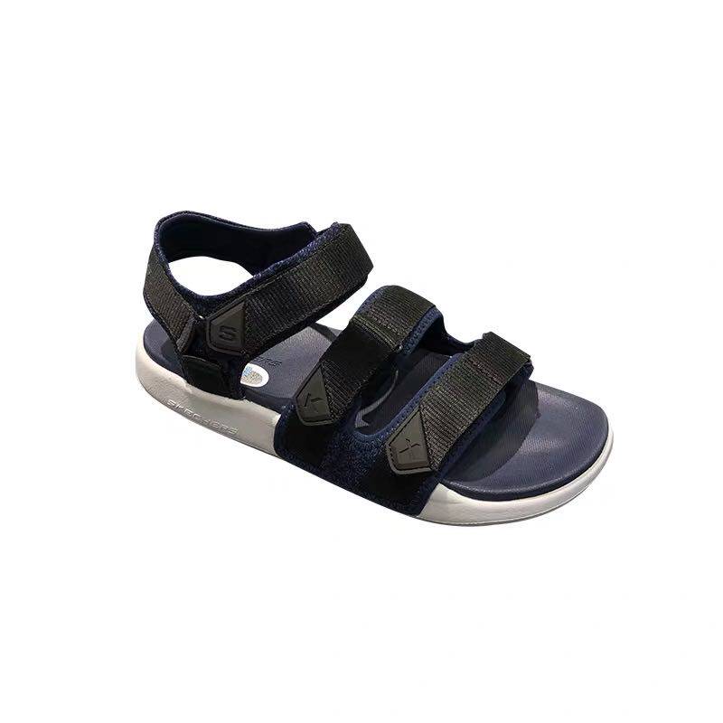 skechers 666081魔术贴休闲沙滩男鞋 永恒正品鞋店运动沙滩鞋/凉鞋