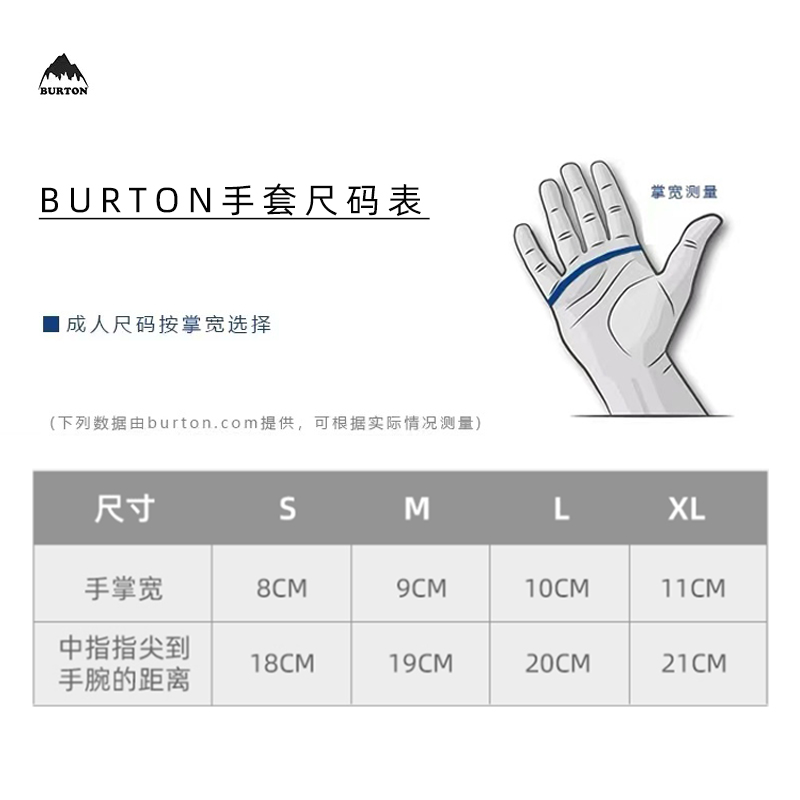 BURTON/伯顿成人款滑雪护腕新手防摔护掌防扭伤保护手掌双层护具-图0