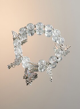 夏日繁花蝴蝶手链仙女风礼物