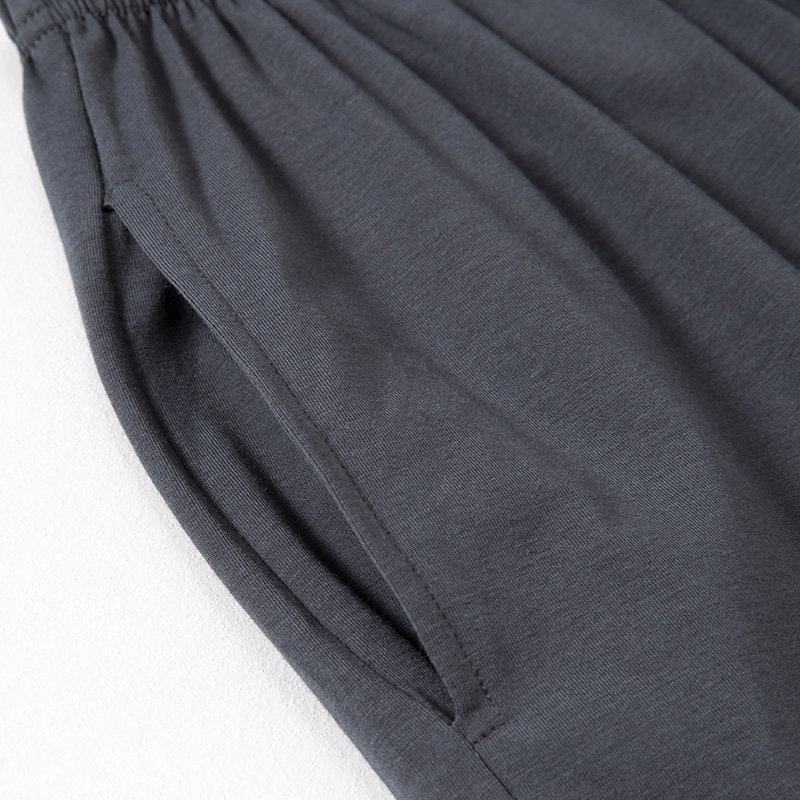 冬季男士莫代尔长袖套头四季款睡衣 丝萝春秋睡衣/家居服套装