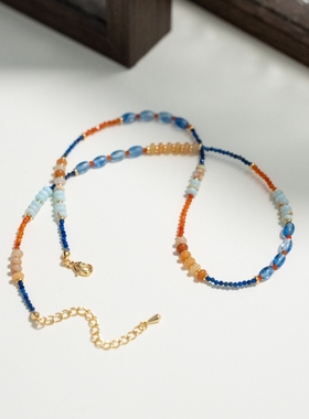 青金石天然新中式国风串珠玛瑙