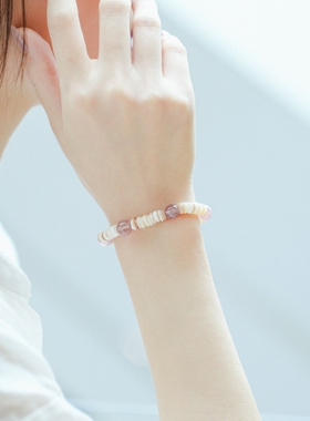 2024年新款草莓晶项链天然贝壳