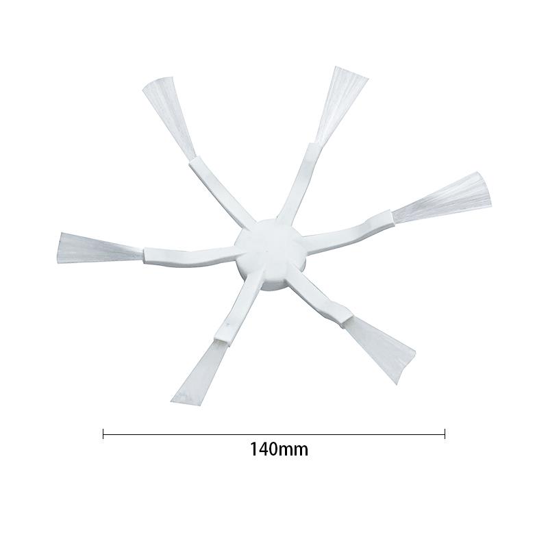 适配小米米家扫地机器人1C1T2C配件侧刷抹布滤网耗材六角边刷毛刷 - 图1