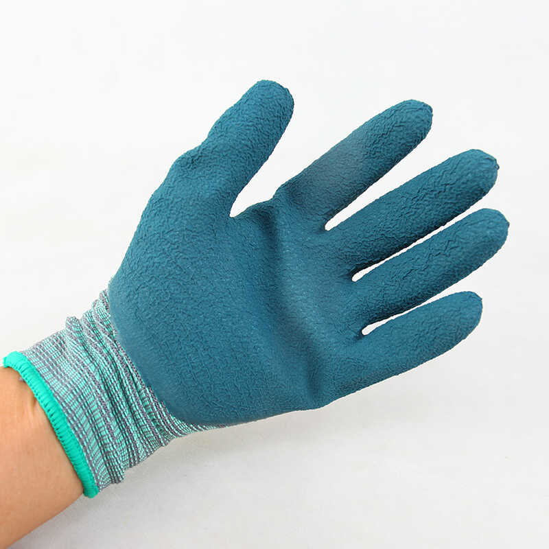 创信CX166工地耐用防滑银离子橡胶耐磨劳保手套工地建筑搬砖防护 - 图0