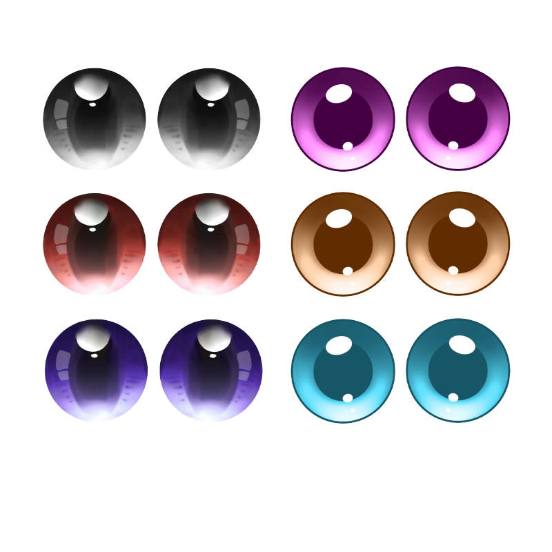 fursuit兽装眼片可透视兽装防尘网打印眼瞳日系kig系彩色手作材料,淘宝优惠券,粉丝福利购,淘宝优惠卷