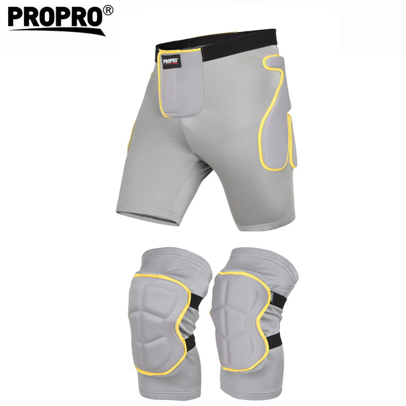 PROPRO 成人加厚软护膝  滑冰 跳舞蹈轮滑护膝舒适透气 滑雪护具 - 图1