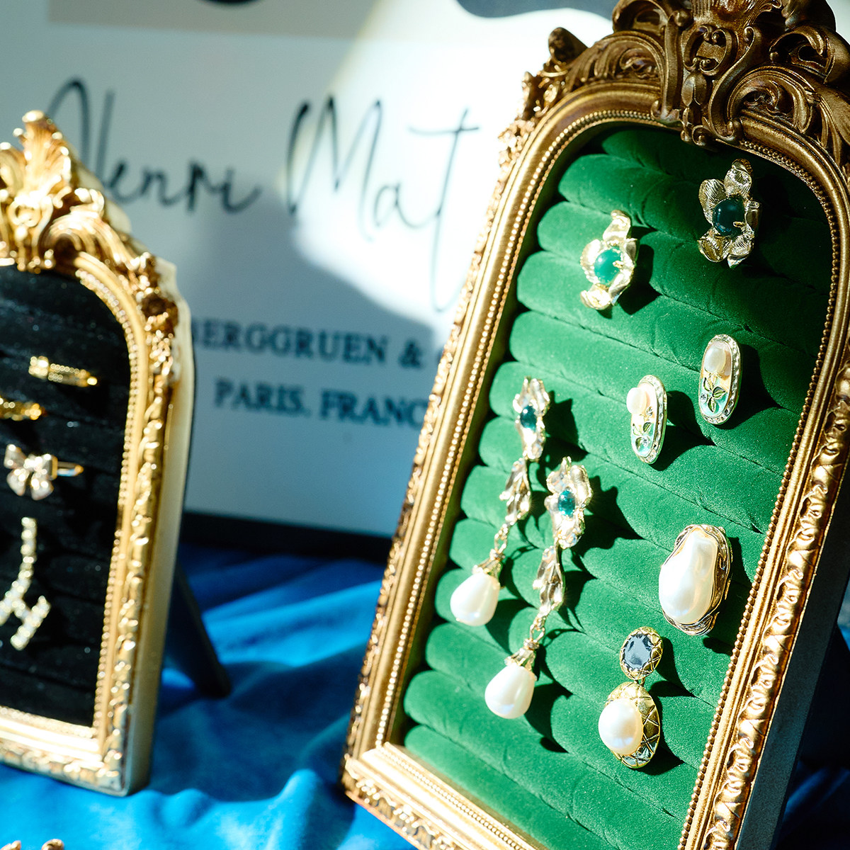 马年欧式复古首饰展示架相框戒指耳环项链饰品收纳架创意拍摄摆件,淘宝优惠券,粉丝福利购,淘宝优惠卷