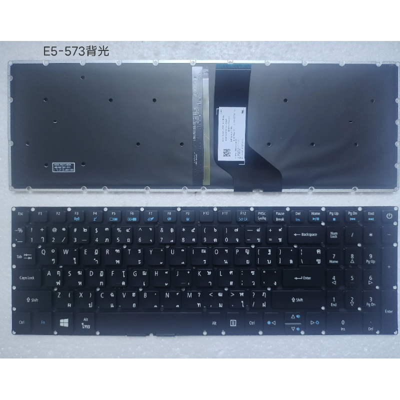 ACER E5-573 573G 573T E5-722 V3-574G 背光  TI 泰文 键盘键 - 图1