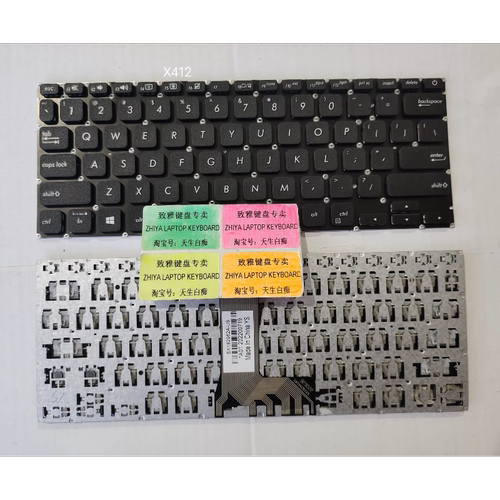 全新ASUS X412 A412 R424 R424F V4000V US 英文 键盘 - 图1