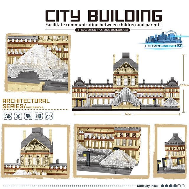 2025 new world famous building blocks