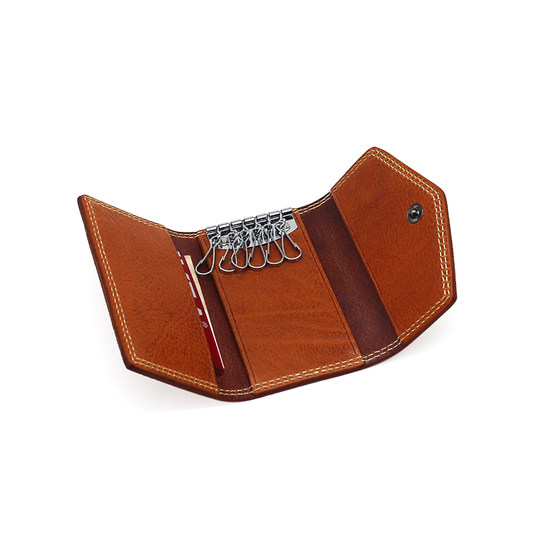 SEPTEMBER27 first layer cowhide key bag