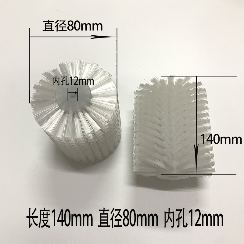 自动立式包装机配件毛刷圆柱滚筒刷除尘刷立式枕式料盘理料扫料-图2