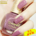 SweetColor sơn móng tay không độc hại không thấm nước lâu phai màu hồng đậu dán móng chân màu đỏ bột trong suốt - Sơn móng tay / Móng tay và móng chân sơn móng tay màu hồng đào Sơn móng tay / Móng tay và móng chân