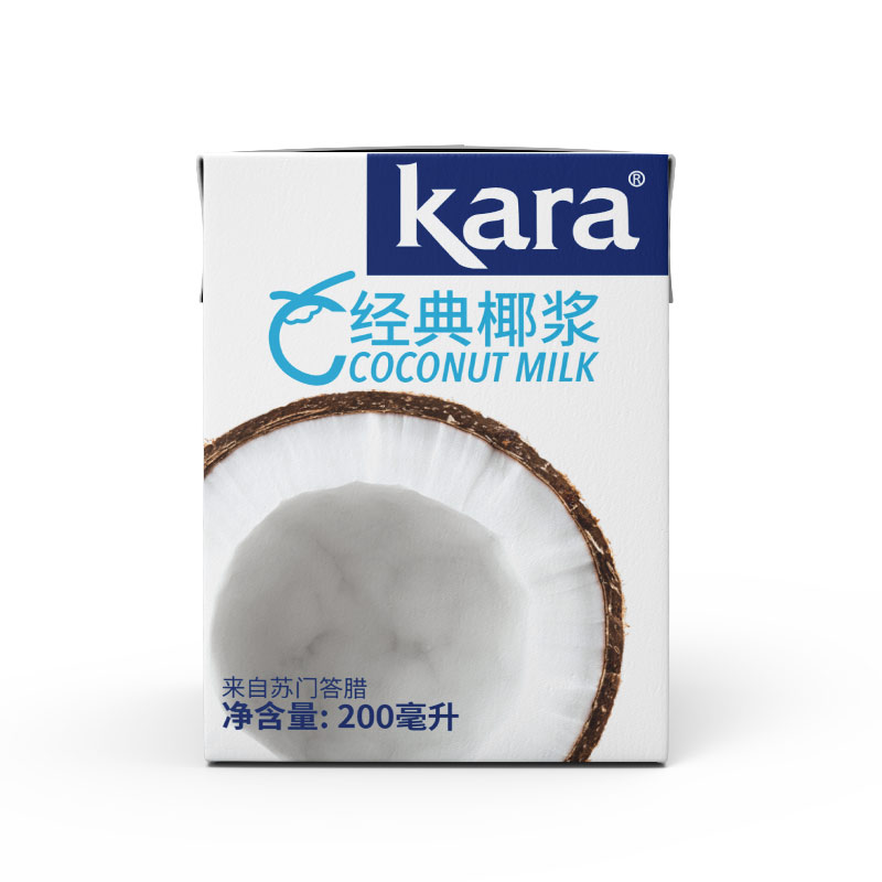 佳乐椰浆 进口家用小包装水果捞西米露奶茶店专用kara椰奶400ml*2 - 图3