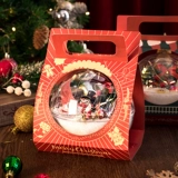 Рождественский мусс, прозрачная детская льняная сумка, коробка, коллекция 2021
