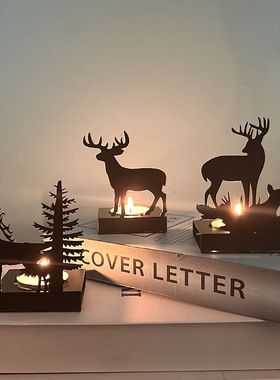 跨境创意圣诞节树金属铁