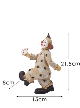 跨境北欧马戏团小丑人物