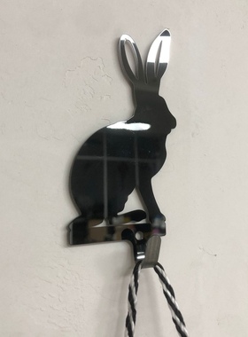 跨境新品复活节金属兔子