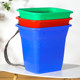 Back basket plastic thickened agricultural back basket large storage bucket