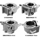 Water-cooled cylinder head JMracing is strong and durable