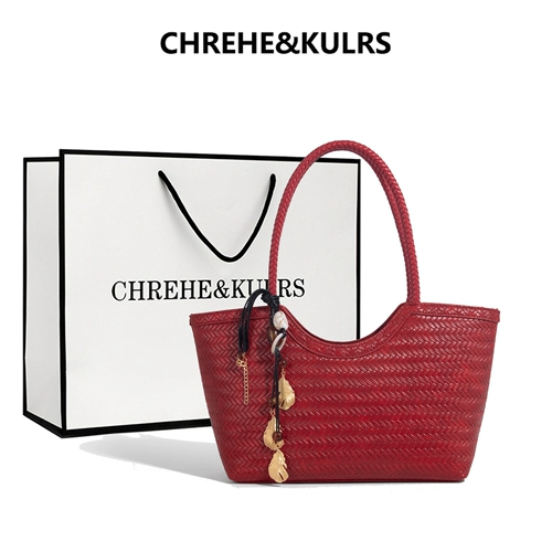 CHREHE&KULRS Летняя сумка через плечо, сумка на одно плечо, корзина
