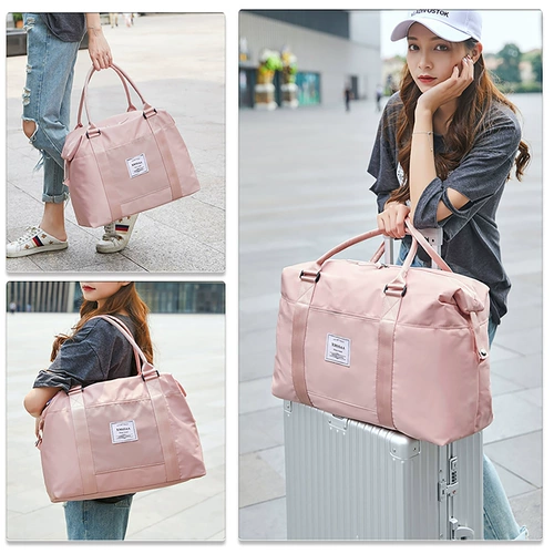 Сумка для путешествий, портативная вместительная и большая сумка через плечо для спортзала, чемодан, сумка для техники, система хранения