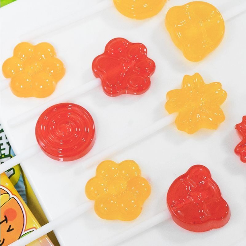 金银花柚子味棒棒糖山楂鲜橙混合水果味儿童奖励糖果无色素防腐剂,淘宝优惠券,粉丝福利购,淘宝优惠卷