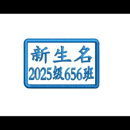 包邮儿童姓名贴可缝宝宝名字贴刺绣幼儿园学校校服名字条定制布贴 - 图3