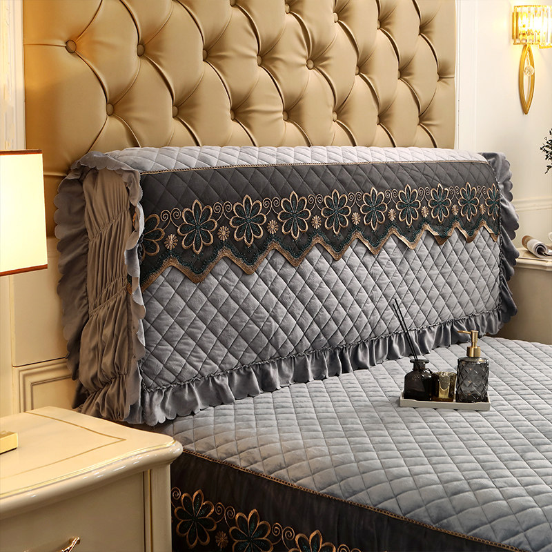 新款全包万能床头罩套夹棉加棉厚软包欧式靠背皮木床防尘罩保护套,淘宝优惠券,粉丝福利购,淘宝优惠卷