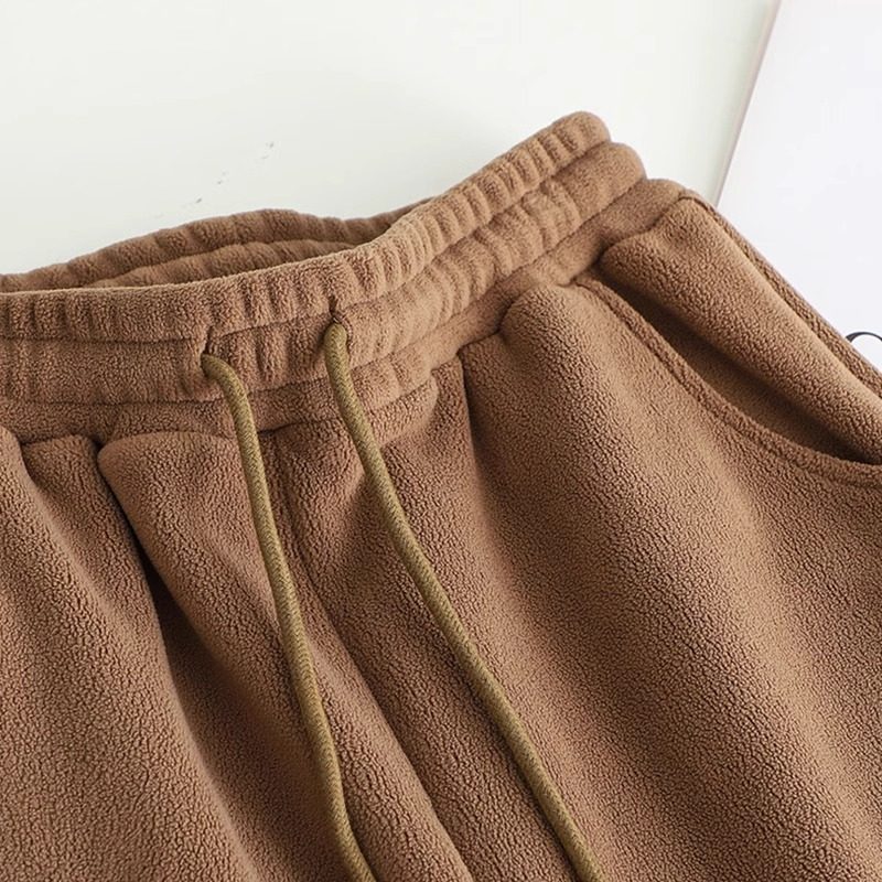 清仓捡漏外贸出口摇粒绒束口运动裤卫裤女秋冬加绒加厚休闲哈伦裤,淘宝优惠券,粉丝福利购,淘宝优惠卷