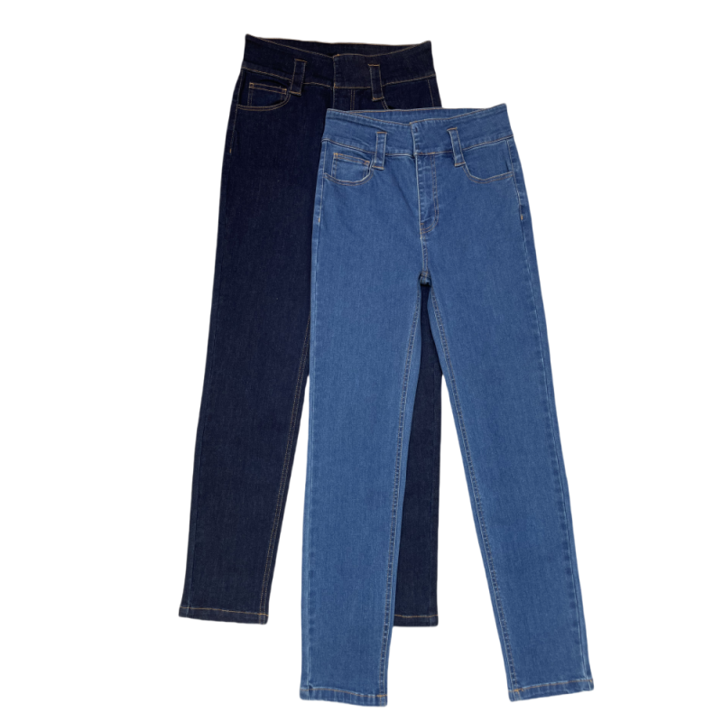 修腿神器高腰四面弹修身型无束缚自由显瘦铅笔裤复古蓝小脚牛仔裤,淘宝优惠券,粉丝福利购,淘宝优惠卷