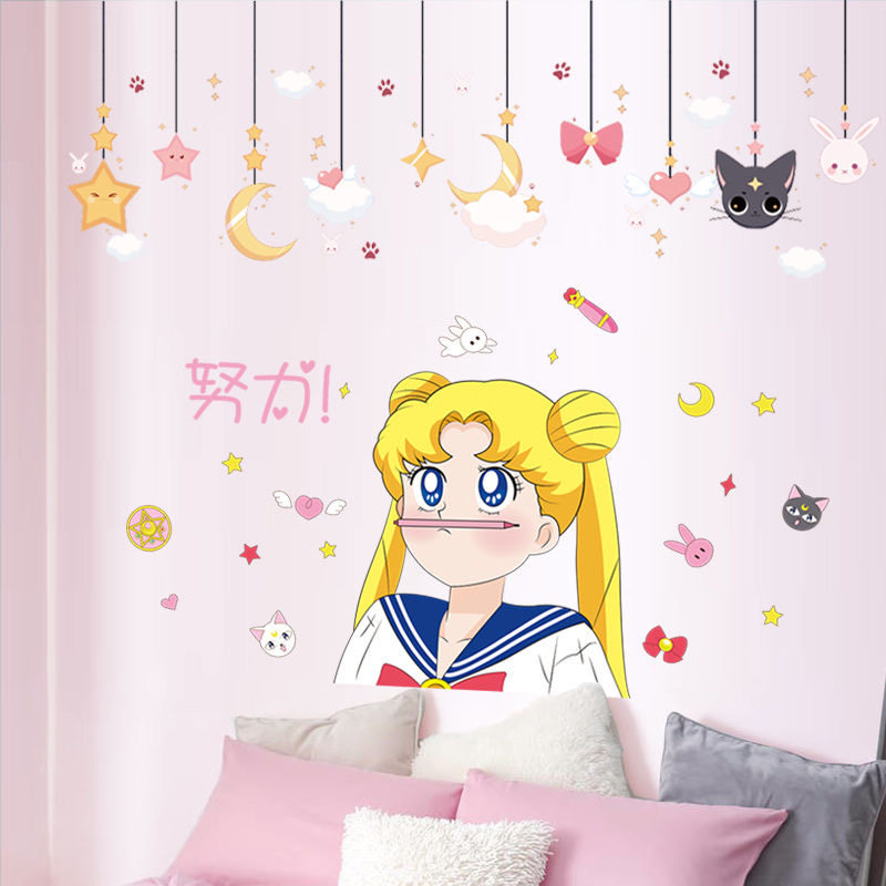 Ins北欧风美少女心翻新遮瑕装饰墙贴 热品库 性价比省钱购