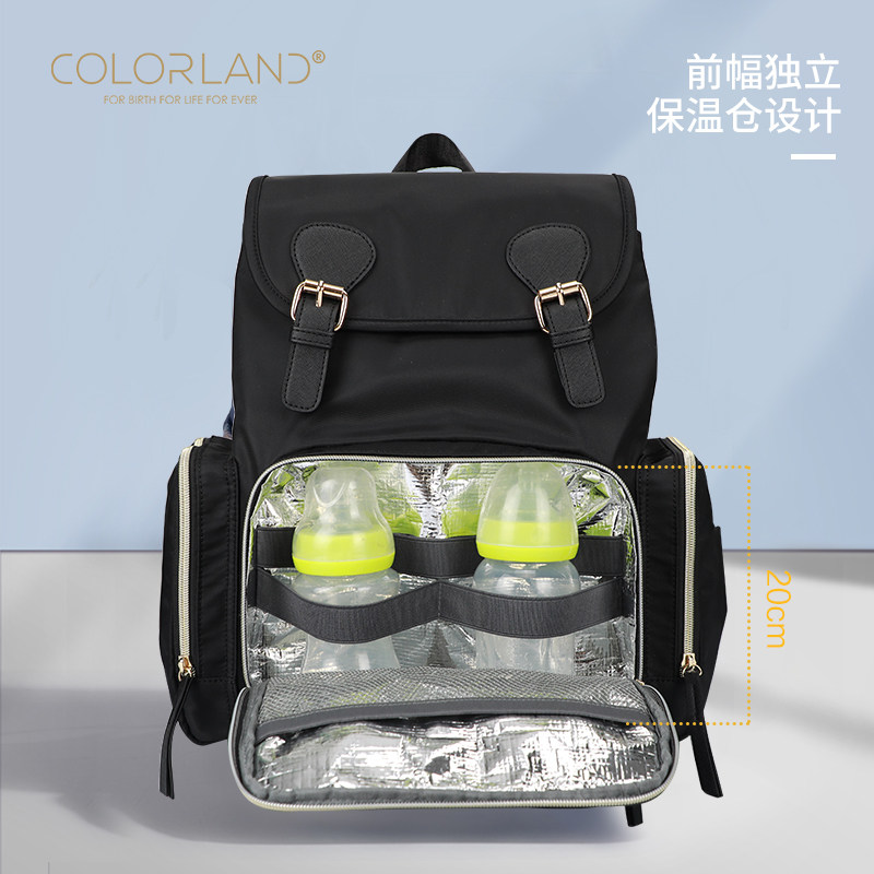 colorland妈咪包多功能2019双肩包 凯澜帝母婴妈咪包/袋