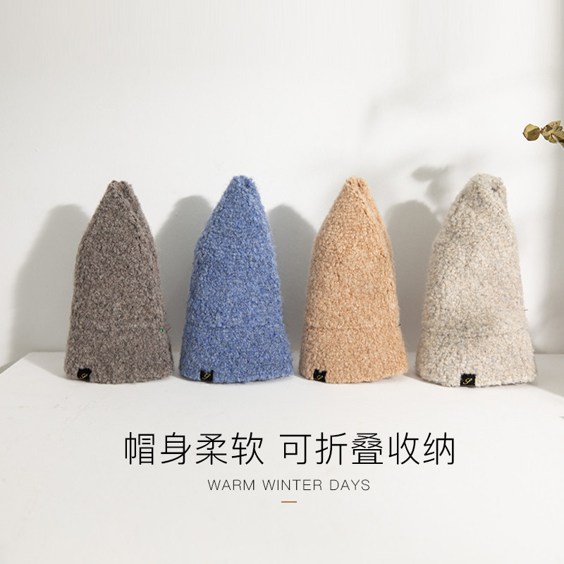 Siggi 帽子女秋冬渔夫帽羊毛水桶帽显脸小百搭小头围韩版毛线盆帽,淘宝优惠券,粉丝福利购,淘宝优惠卷