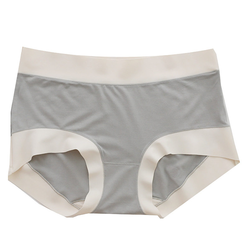 0感无敏无痕高腰中腰简约内裤60支兰精莫代尔女士三角裤撞色少女,淘宝优惠券,粉丝福利购,淘宝优惠卷