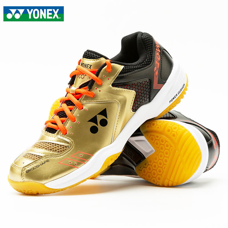 YONEX/尤尼克斯羽毛球鞋宽版包裹减震防滑耐磨宽楦运动鞋SHB210W - 图0