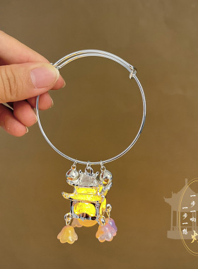 古风流苏发光灯笼手镯