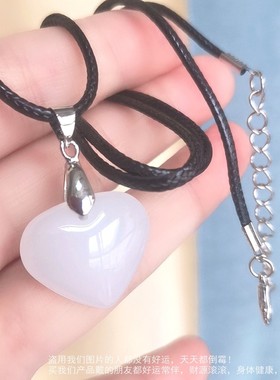 简约时尚吊坠心心相印吊坠情侣款转运项链