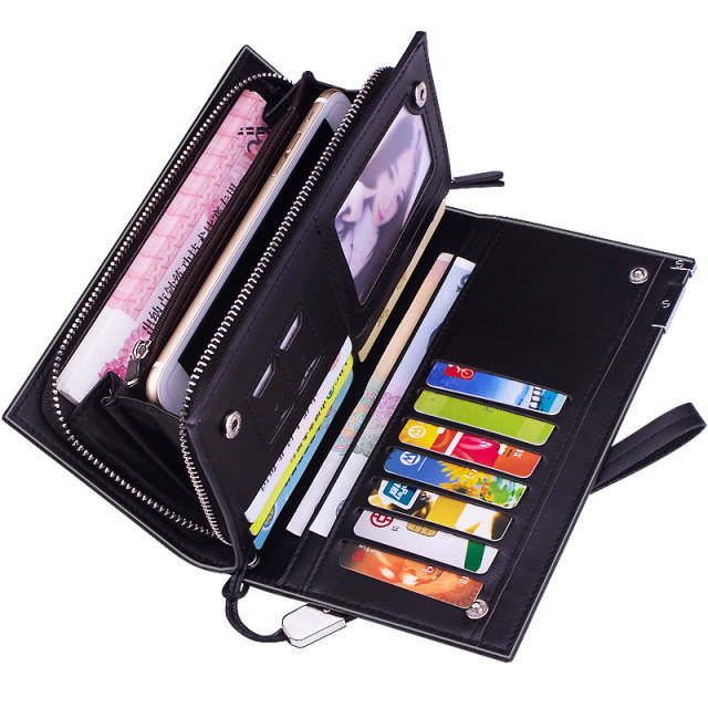 Men's wallet large capacity clutch bag business multi-function Men's wallet large capacity clutch bag business multi-function