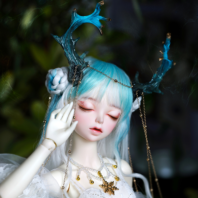 bjd3分娃cpfairyland Momoa女娃娃sd手工化妆树脂玩偶现货裸娃-图1